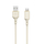 Kabllo USB Dudao L7Sm, USB A me Micro USB, 5A, 1m, bezhë