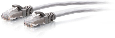 Kabllo rrjeti C2G 30112, Cat6a Slim UTP, 0.6m, gri