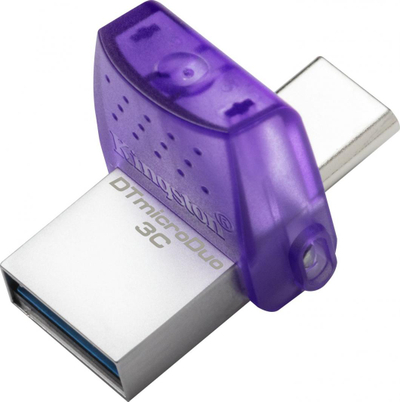 USB Kingston DataTraveler microDuo 3C Gen3, 128GB
