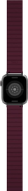 Rrip dore JCPal FlexForm për Apple Watch, 38/40/41mm, silikon, i zi e kuq