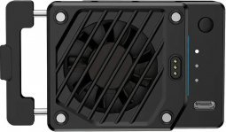 Ventilator ftohës për kamera mirrorless Ulanzi CU01, bateri 3000 mAh, 3 mënyra pune, i zi