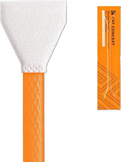 Shkop pastrimi sensori K&amp;F Concept Double Cleaning Stick, APS-C 16mm, set 14 copë, portokalli