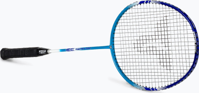 Set badminton Talbot Torro Fighter Pro, 2 raketa graphite composite, 2 shuttlecock plastikë, blu