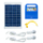 Sistem diellor fotovoltaik PNI GreenHouse H01, 30W, bateri 12V 7Ah, 2 llampa LED