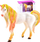 Figurinë koleksionuese Jokomisiada Unicorn Fairy Tale Pony ZA3389, seri Unicorn, shumëngjyrëshe