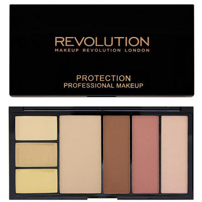 Paletë hijesh Makeup Revolution Light / Medium