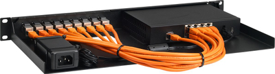 Kit rackmount Rackmount.IT për SonicWall TZ270W TZ370W TZ470W, 19\", i mbrojtur