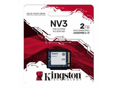SSD i brendshëm Kingston NV3 M.2 2230, 2TB, PCIe 4.0 NVMe, për Steam Deck