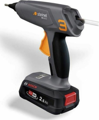 Pistoletë ngjitëse Steinel MobileGlue 3011, pa kabllo 18V, bateri 2.5Ah, e zezë