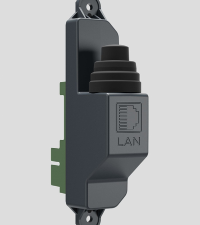 Modul LAN Charge Amps Dawn, aksesor për stacion karikimi, gri