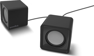 bokse PC SpeedLink TWOXO SL-810004-BK, 2.0, 5W, të zinj