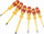 Set kaçavidash Wera 1060 i 1065 i 6 VDE Kraftform, izolim VDE, dorezë e rehatoshme, shumëngjyrësh