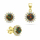 Set aksesorë Brilio Silver SET231YBC - vathë + varëse