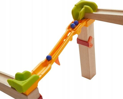 Lojë ndërtimi HABA Classic Marble Run Master, set pistë gurezash, dru dhe plastikë shumëngjyrëshe