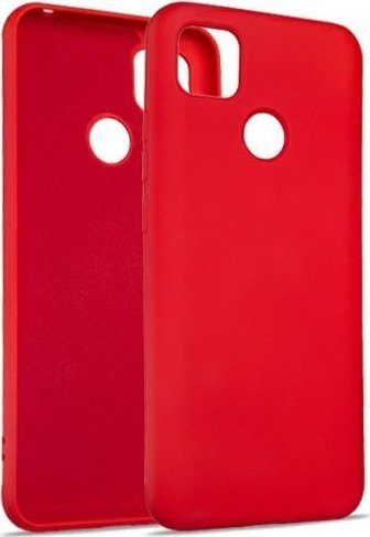 Kapak silikoni Beline për Xiaomi Redmi 10C, premium, i kuq