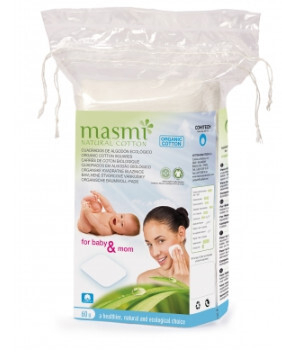 Pambuk për pastrim të fytyrës Masmi, 60 copë