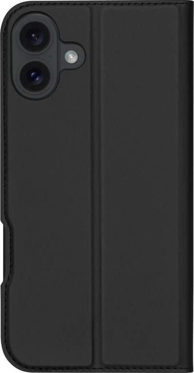 Mbulese telefoni DUX DUCIS Skin Pro Series për iPhone 16 Plus, me xhep për kartë, funksion stand, e zezë