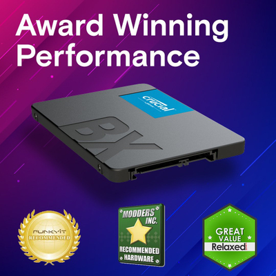 SSD диск Crucial BX500, 4TB, 2.5", SATA
