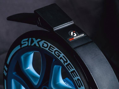 Trotinet SIX DEGREES Alumini Stunt, dërrasë XL, timon me rregullim, blu