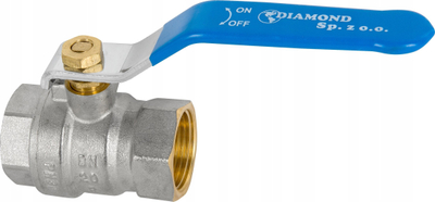 Valvul sferike Hidrosan BALL VALVE, 1\", dorezë alumini blu