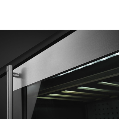 Kantinë vere SMEG Classica CVI338RX3, 82-87cm, 40 W, metalike/e zezë