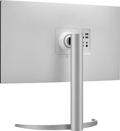Monitor LG 27UP85NP-W, 27", 4K UHD, i argjendtë/ bardhë