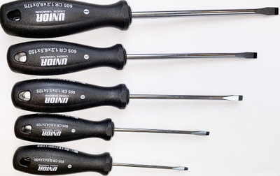 Set kaçavidash Unior 606CS5CR, 5 copa, kuti ekspozimi