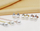 Set Brilio Silver - vathë + qafore SET228W 
