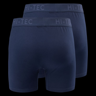 Bokse burri Hi-Tec Roixo, pambuk, set me 2 copë, blu e errët