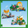 Set lojrash LEGO Minecraft The Crafting Box 4.0, 21249, 605 copa, për kalamoj 8+