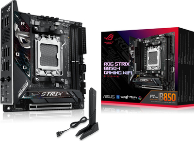 Motherboard ASUS ROG STRIX B850-I GAMING WIFI, AMD B850, Socket AM5, Mini ITX