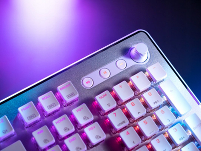 Tastierë gaming ROCCAT Vulcan II Max, optiko mekanike, RGB, e bardhë