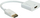 Adapter DisplayPort në HDMI Roline, aktiv, 4K, i bardhë