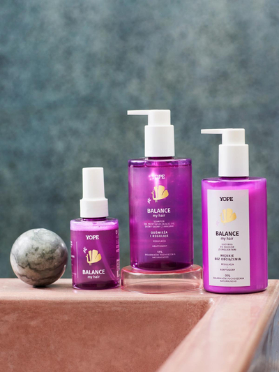 Шампон за коса Yope Balance My Hair, за мрсен скалп, со киселини, 300ml