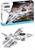Set ndërtimi COBI Armed Forces SU-57 Felon dhe F-16C, aeroplanë luftarakë, shumëngjyrësh