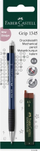 Laps mekanik Faber-Castell Grip 1345, trup i rehatshem, me fshirese, gri