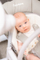 Karrige e lartë dhe lëkundëse për bebe High Chair Swing Indigo, pozicione të rregullueshme, tapiceri PVC, e zezë
