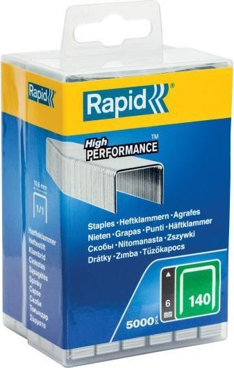 Kapëse teli Rapid no. 140, 6 mm, set 5000 copë
