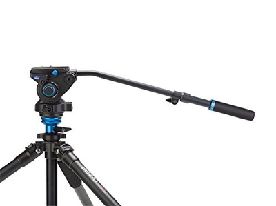 Kokë video Benro S6, mban gjer në 6 kg, fije 3/8", ngjyrë e zezë