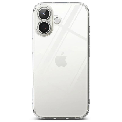 Kapak telefoni Ringke Fusion për iPhone 17, TPU polikarbonat, mbron nga goditjet, transparent