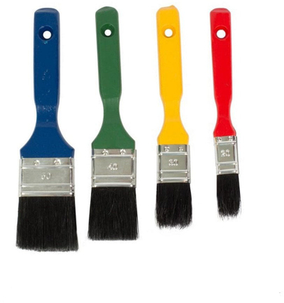Сет рамни четки Tools for Beauty Okko, 4 парчиња, 50mm