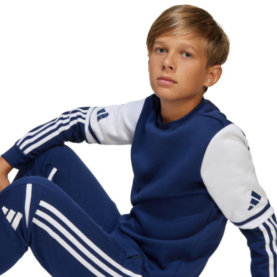 Спортска блуза adidas Squadra 25 Sweat Crew Jr JD4814, памук, за деца, сина