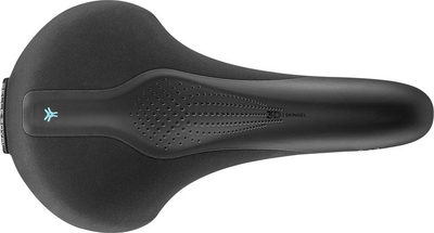 Shalë biçiklete Selle Royal Scientia A3 Athletic, sportive, me xhel komod, e zezë