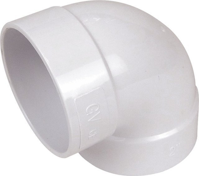 Gyp këndor për fshesë qendrore Santech Aero SV8052, 90°, diametër 50 mm, i bardhë
