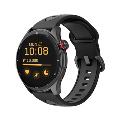 Smartwatch MyPhone Watch Adventure, monitorim aktiviteti, gjurmim gjumi, i zi