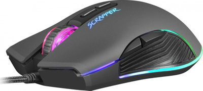 Maus Fury Scrapper, 6400 DPI, i zi