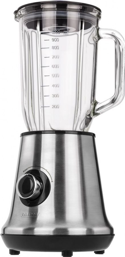 Blender MPM MBL-15M me kavanoz qelqi, 2 shpejtësi, gri