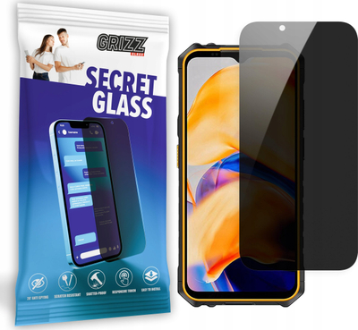 Xham privatësie Grizz SecretGlass për Ulefone Armor X13, mbrojtëse ekrani, xham i temperum, transparent