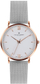 Orë dore Frederic Graff Rose Dent Blanche Silver Mesh FFAG-2520S