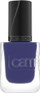 Llak thonjsh Catrice Gel Affair Midnight Dust 026, efekt xheli, blu e errët